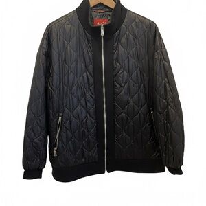 Giorgio Armani Men’s and Women’s Unisex Black Puffer Jacket